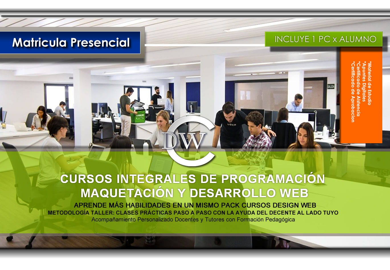 Cursos de Programacion, Maquetación y Desarrollo Web